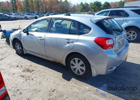 2015 Subaru Impreza 2.0I z USA, uszkodzony, nr VIN JF1GPAA60FG276915